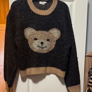 Luna Ivy Teddy Bear Sweater